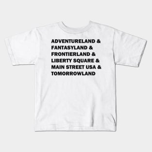 Magic Kingdom Lands Kids T-Shirt